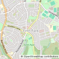Map of Sheffield
