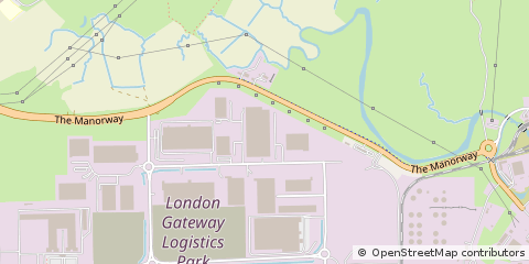 Map of Stanford-LE-Hope