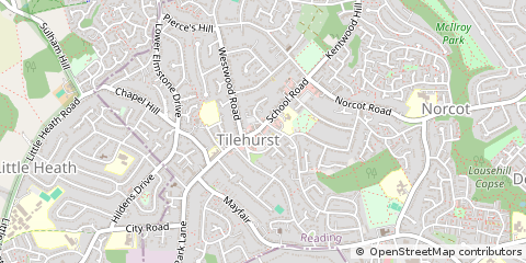 Map of Reading