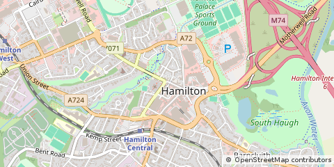 Map of Hamilton