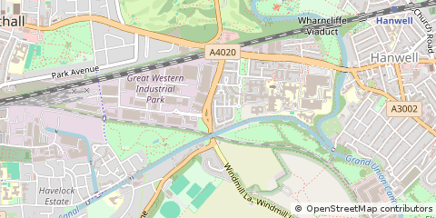 Map of Southall