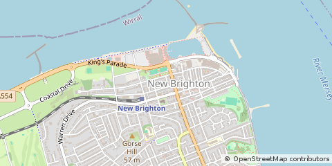 Map of Wallasey