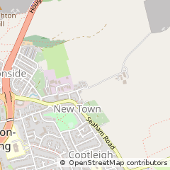 Map of Houghton-LE-Spring, Tyne & Wear