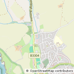Map of Porthleven, Cornwall