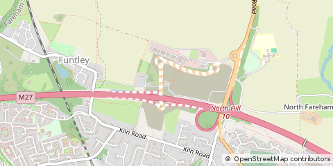 Map of Wickham, Hampshire
