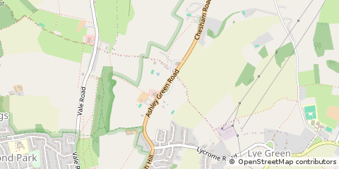 Map of Chesham, Bucks