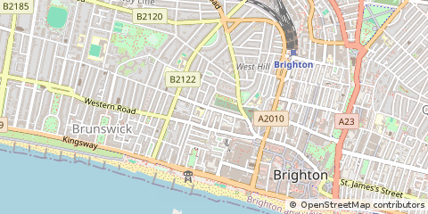 Map of Brighton
