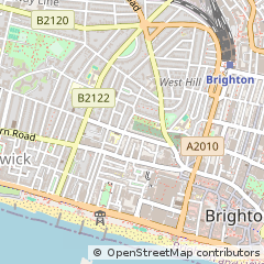 Map of Brighton