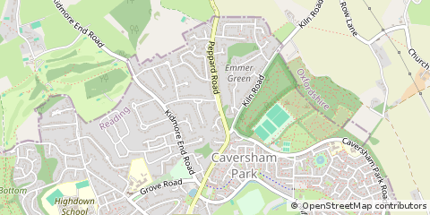 Map of Reading