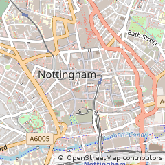 Map of Nottingham