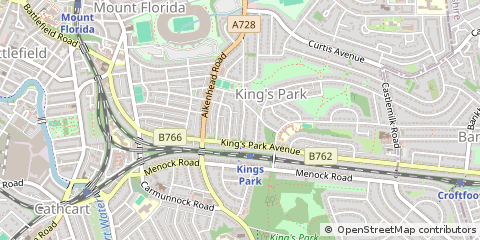 Map of Glasgow