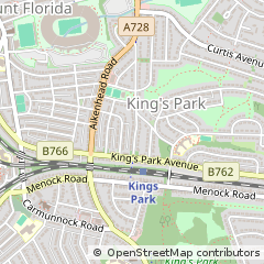 Map of Glasgow