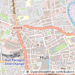 Map of Hull, East Yorkshire