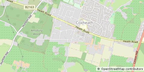 Map of Maidstone
