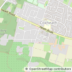 Map of Maidstone