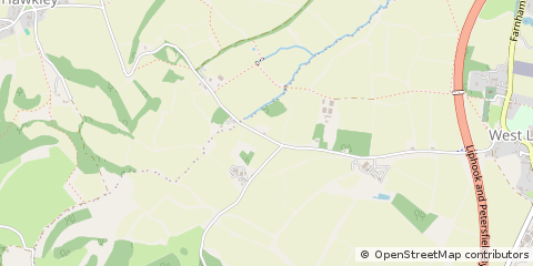 Map of Liss, Hampshire