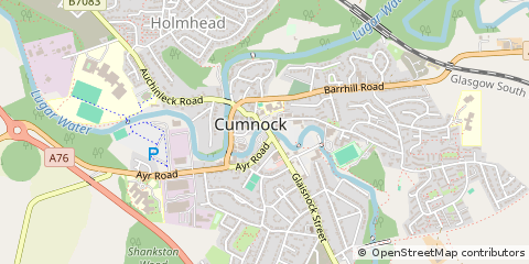 Map of Cumnock