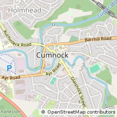 Map of Cumnock