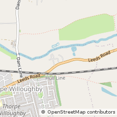 Map of Selby, North Yorkshire