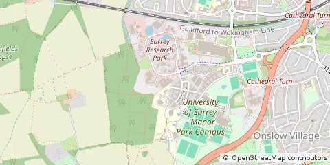 Map of Guildford