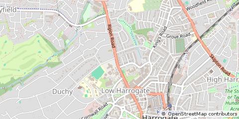 Map of Harrogate