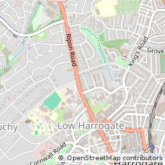 Map of Harrogate