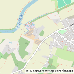 Map of Ross on WYE, Herefordshire
