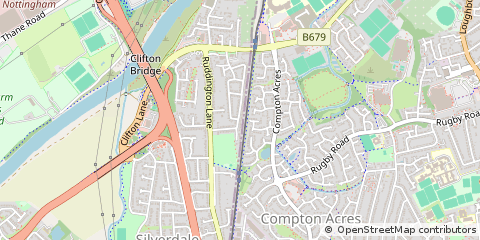Map of Nottingham