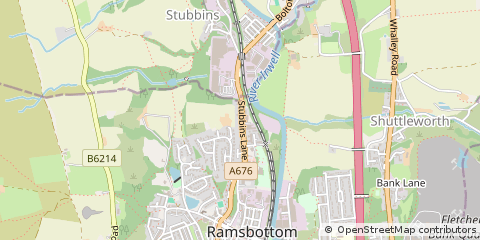 Map of Bury