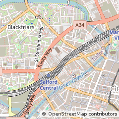 Map of Salford