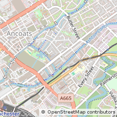 Map of Manchester