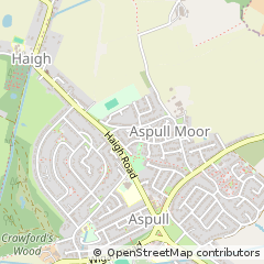 Map of Wigan