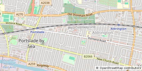 Map of Hove