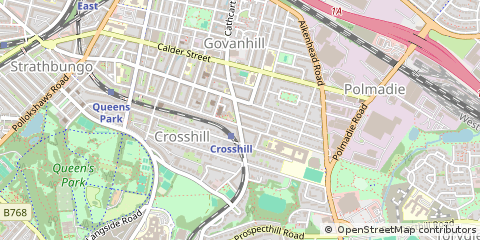 Map of Glasgow