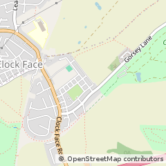 Map of ST. Helens, Merseyside
