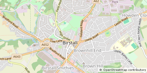 Map of Batley