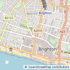Map of Brighton