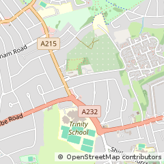 Map of Croydon