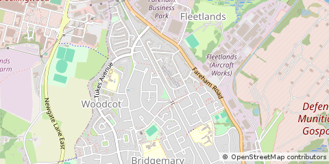 Map of Gosport