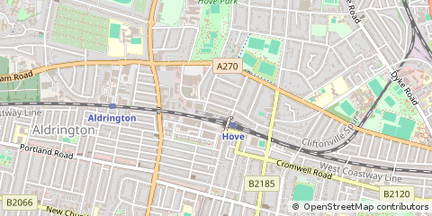 Map of Hove