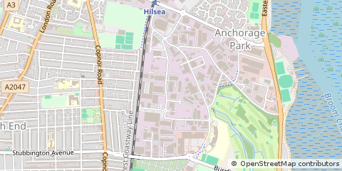 Map of Portsmouth, Hampshire