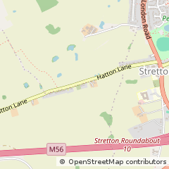 Map of Warrington, Cheshire