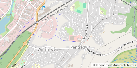 Map of Swansea
