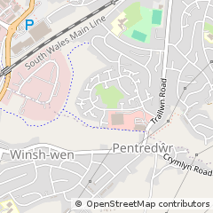 Map of Swansea