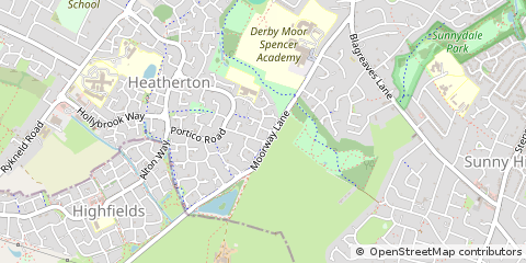 Map of Derby