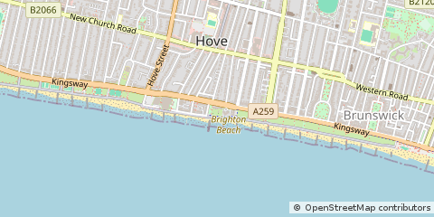 Map of Hove