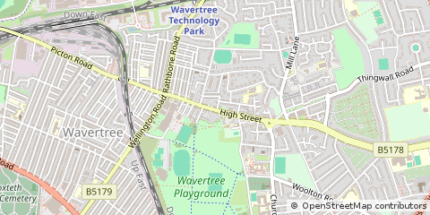Map of Liverpool