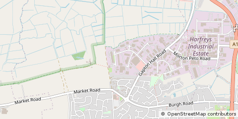 Map of Great Yarmouth, Norfolk