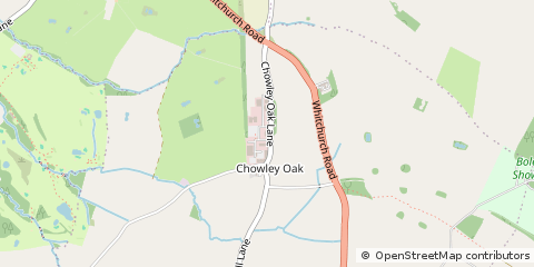 Map of Boleseworth Estates, Cheshire