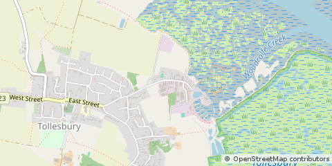Map of Maldon, Essex